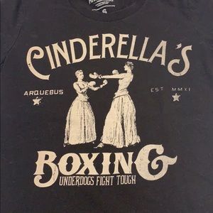 Arquebus Cinderella Boxing Black t-shirt